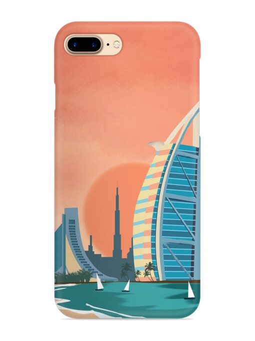 Dubai Architectural Scenery Snap Case for Apple Iphone 8 Plus Zapvi