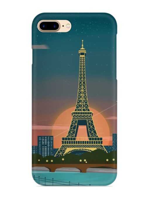 Scenery Architecture France Paris Snap Case for Apple Iphone 8 Plus Zapvi