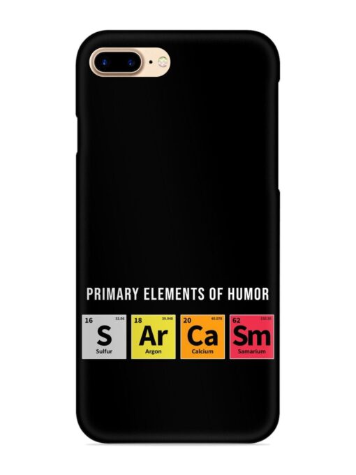 Primary Elements Humor Snap Case for Apple Iphone 8 Plus Zapvi