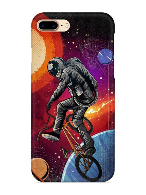 Super Eclipse Bmx Bike Snap Case for Apple Iphone 8 Plus Zapvi
