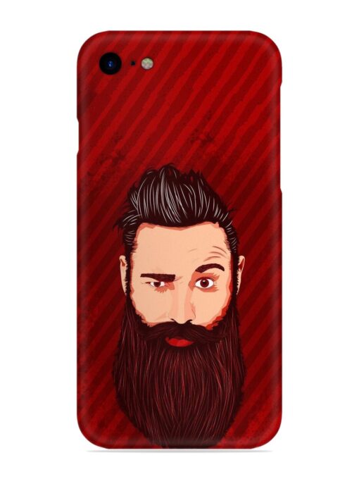 Beardo Man Snap Case for Apple Iphone Se (2020) Zapvi