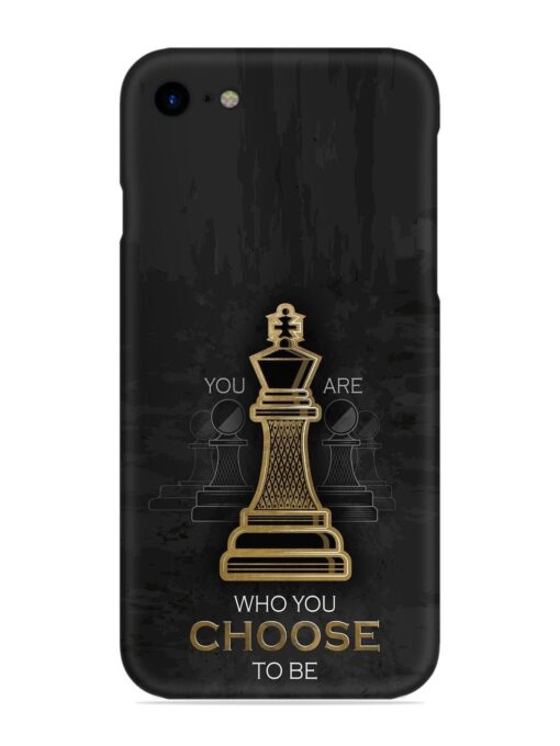 You Are Who Choose To Be Snap Case for Apple Iphone Se (2020) Zapvi