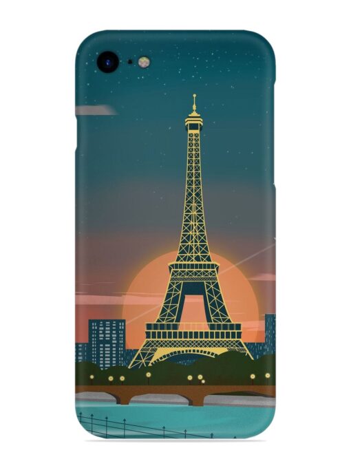 Scenery Architecture France Paris Snap Case for Apple Iphone Se (2020) Zapvi
