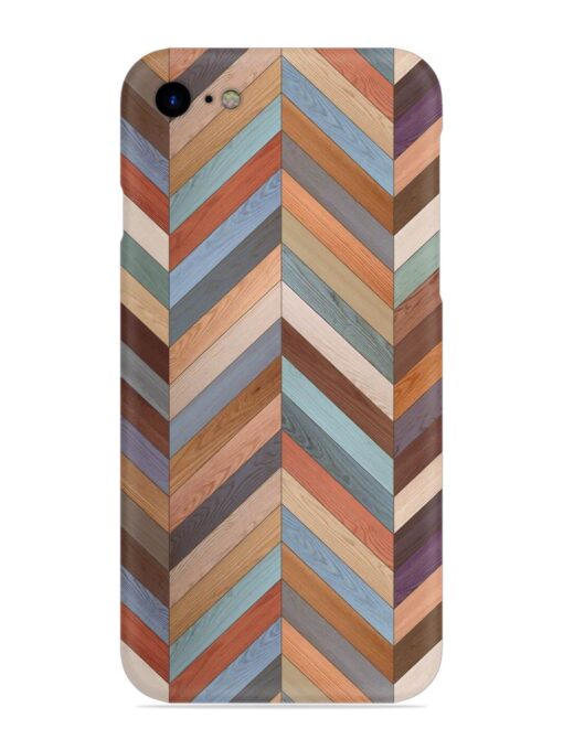Seamless Wood Parquet Snap Case for Apple Iphone Se (2020) Zapvi