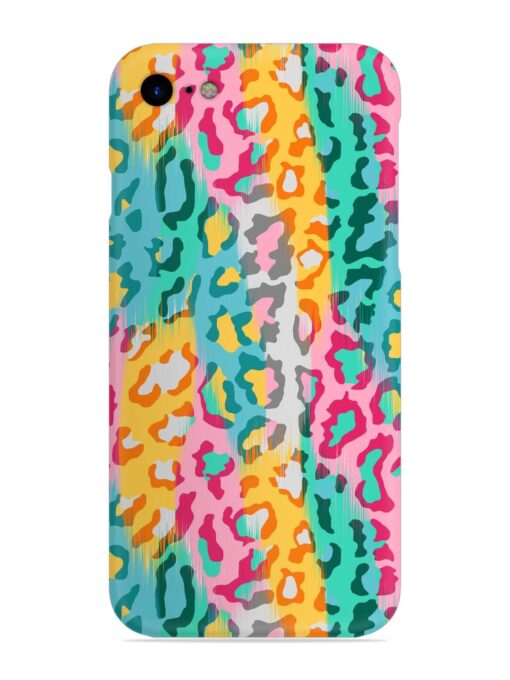 Seamless Vector Colorful Snap Case for Apple Iphone Se (2020) Zapvi