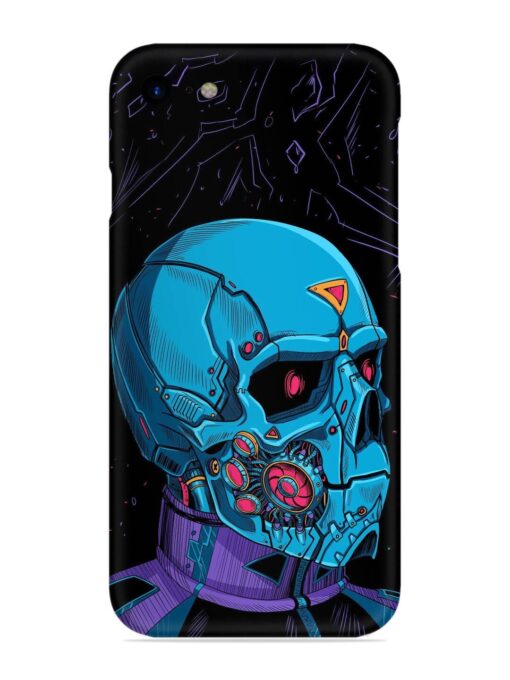Skull Robo Vector Snap Case for Apple Iphone Se (2020) Zapvi