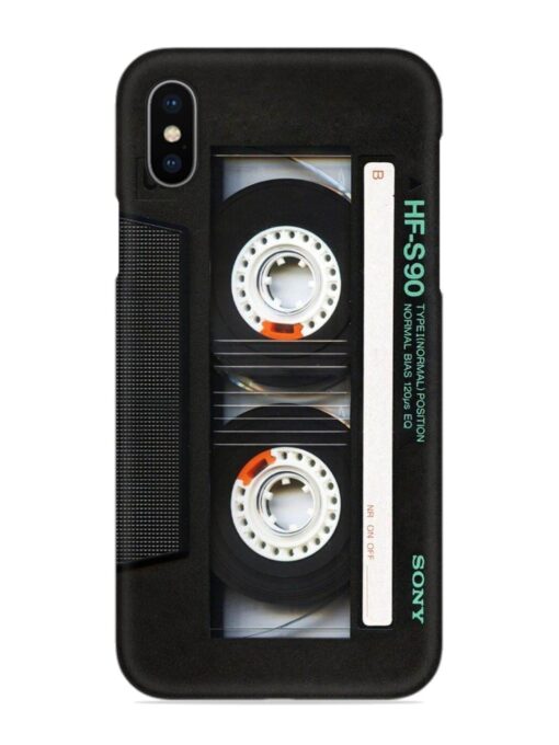 Sony Hf-S90 Cassette Snap Case for Apple Iphone X Zapvi