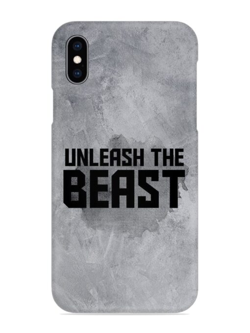 Unleash The Beast Snap Case for Apple Iphone Xs Zapvi