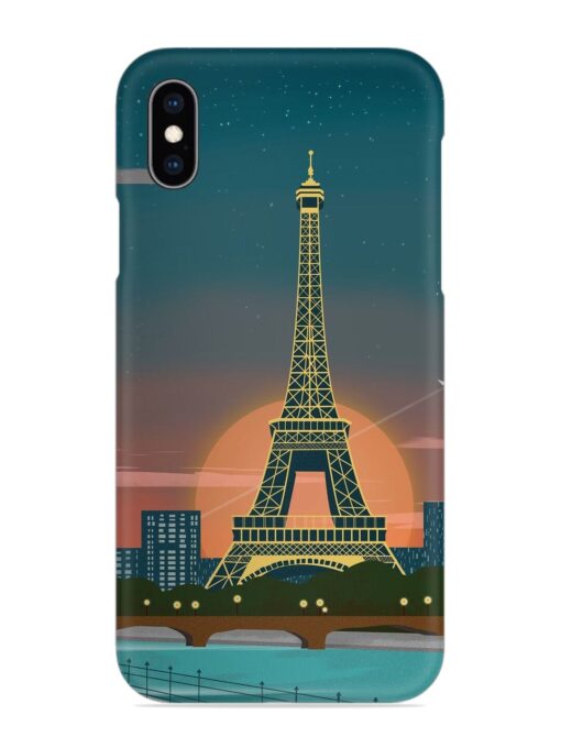 Scenery Architecture France Paris Snap Case for Apple Iphone Xs Zapvi