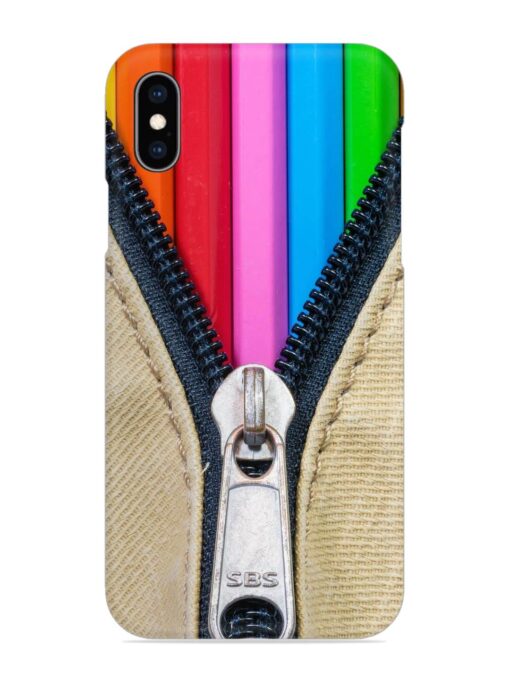 Zip In Color Snap Case for Apple Iphone Xs Zapvi