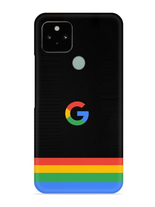 Google Logo Art Snap Case for Google Pixel 5 Zapvi