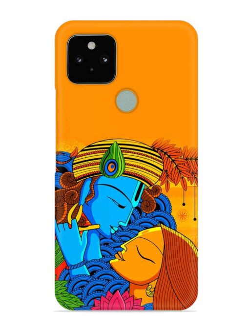 Illustration Hindu Goddess Snap Case for Google Pixel 5 Zapvi