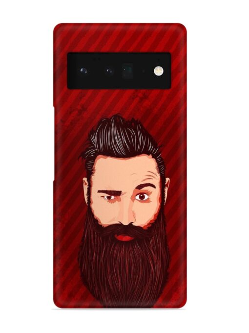 Beardo Man Snap Case for Google Pixel 6 Pro Zapvi