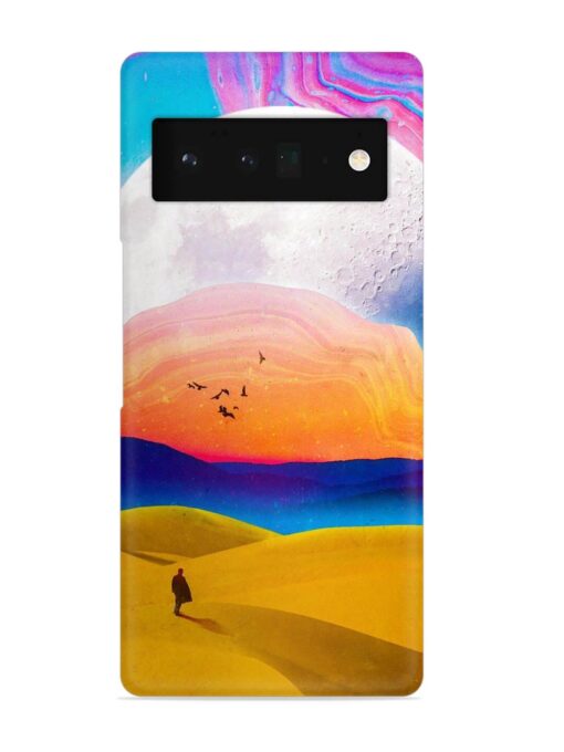 Sandy Desert Snap Case for Google Pixel 6 Pro Zapvi