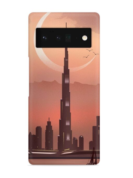 Landmark Burj Khalifa Snap Case for Google Pixel 6 Pro Zapvi