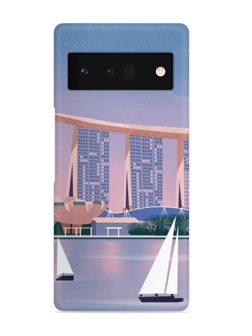 Singapore Scenery Architecture Snap Case for Google Pixel 6 Pro Zapvi