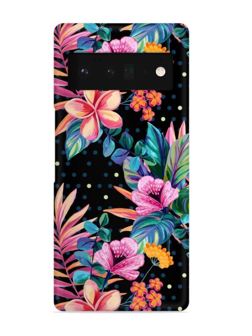 Seamless Floral Pattern Snap Case for Google Pixel 6 Pro Zapvi