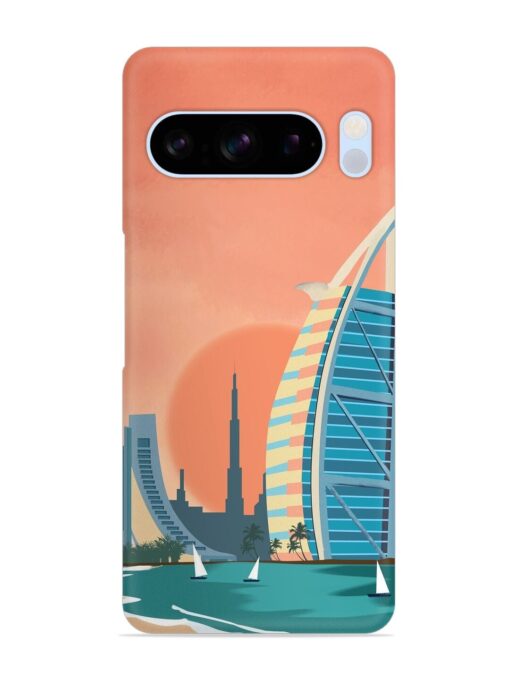 Dubai Architectural Scenery Snap Case for Google Pixel 8 Pro Zapvi