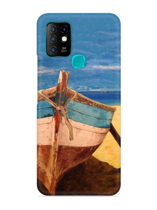 Canvas Painting Snap Case for Infinix Hot 10 Zapvi