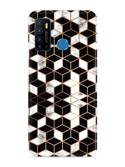 Vector Marble Texture Snap Case for Infinix Hot 9 Zapvi