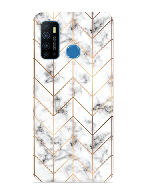 Vector Marble Texture Snap Case for Infinix Hot 9 Zapvi