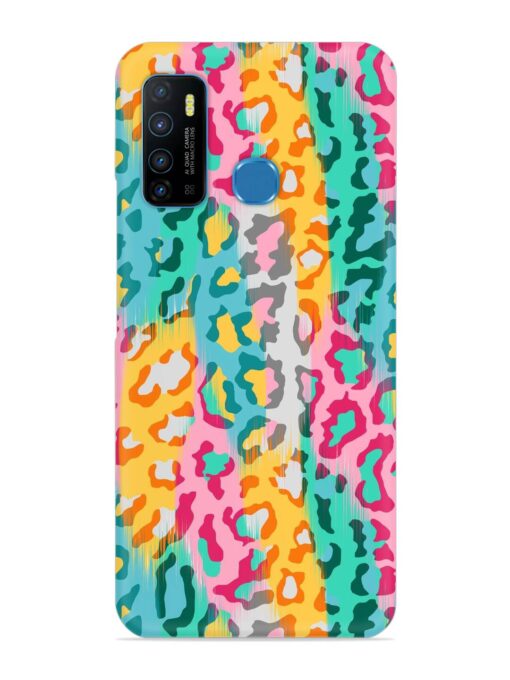 Seamless Vector Colorful Snap Case for Infinix Hot 9 Zapvi