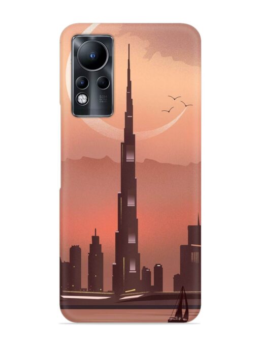Landmark Burj Khalifa Snap Case for Infinix Note 11 Zapvi