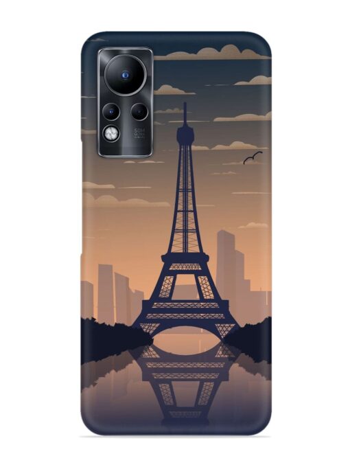 France Paris Eiffel Tower Gradient Snap Case for Infinix Note 11 Zapvi