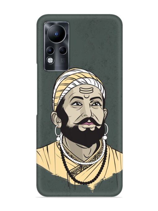 Shivaji Maharaj Vector Art Snap Case for Infinix Note 11 Zapvi