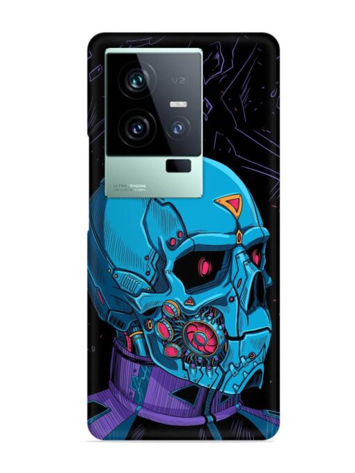 Skull Robo Vector Snap Case for Iqoo 11 (5G) Zapvi