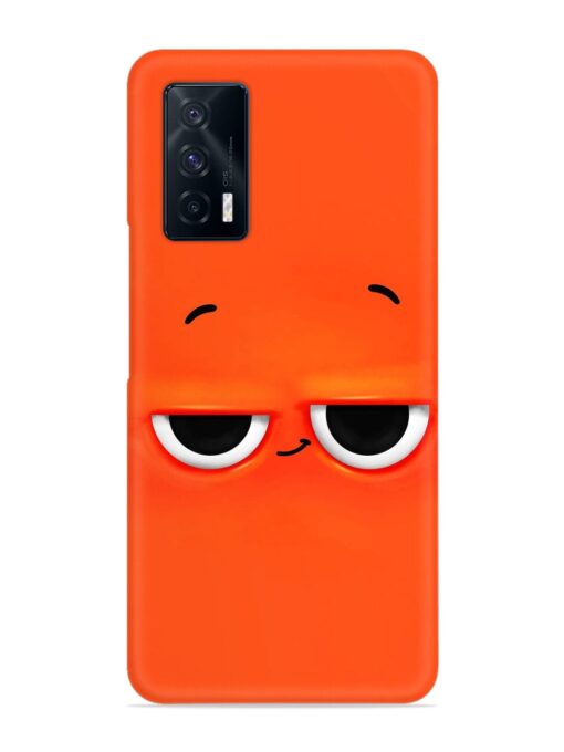 Smiley Face Snap Case for Iqoo 7 (5G) Zapvi