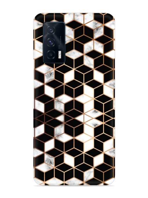 Vector Marble Texture Snap Case for Iqoo 7 (5G) Zapvi