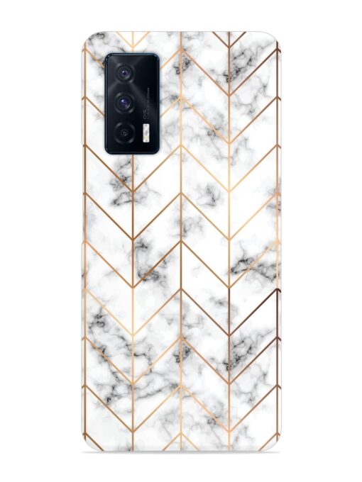 Vector Marble Texture Snap Case for Iqoo 7 (5G) Zapvi