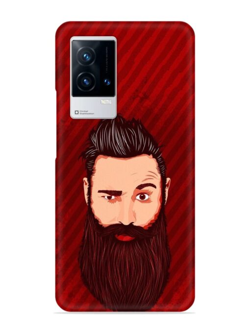 Beardo Man Snap Case for Iqoo 9 (5G) Zapvi