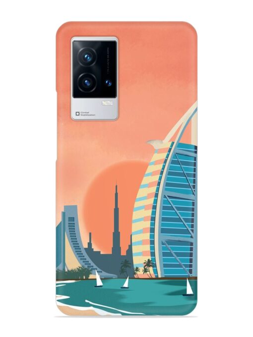 Dubai Architectural Scenery Snap Case for Iqoo 9 (5G) Zapvi