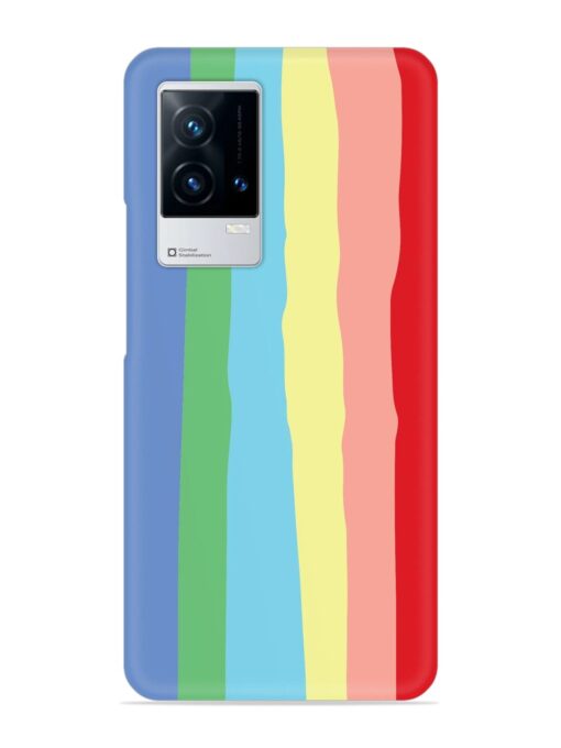 Rainbow Premium Shade Snap Case for Iqoo 9 (5G) Zapvi