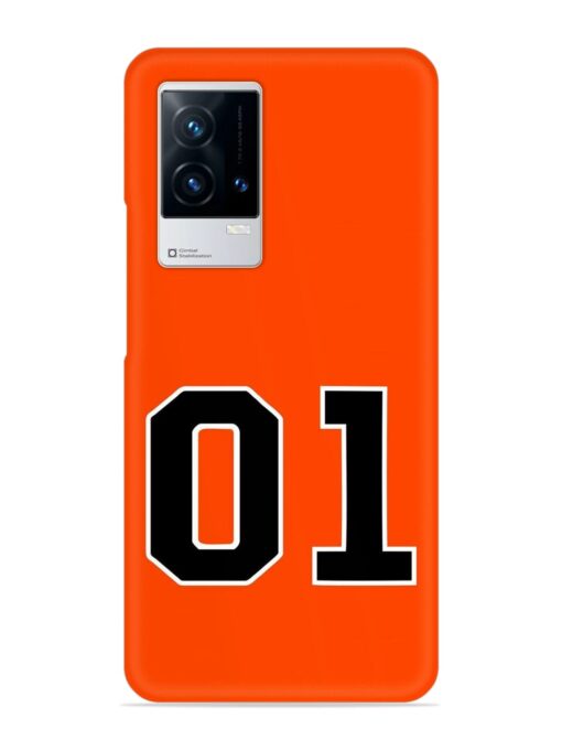 01 Number Snap Case for Iqoo 9 (5G) Zapvi
