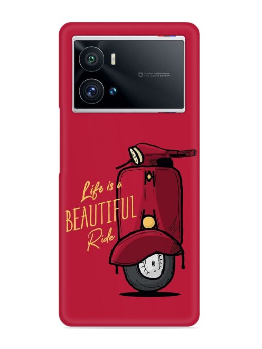 Life Is Beautiful Rides Snap Case for Iqoo 9 Pro Zapvi