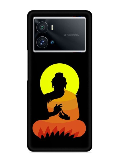 Buddha Art Black Snap Case for Iqoo 9 Pro Zapvi