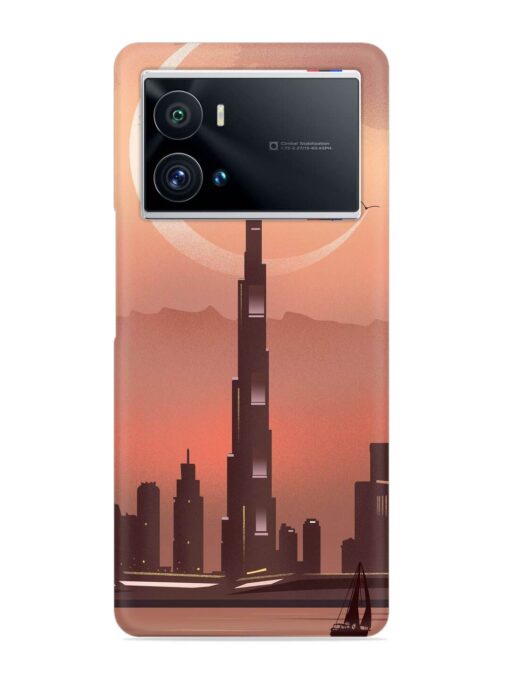Landmark Burj Khalifa Snap Case for Iqoo 9 Pro Zapvi