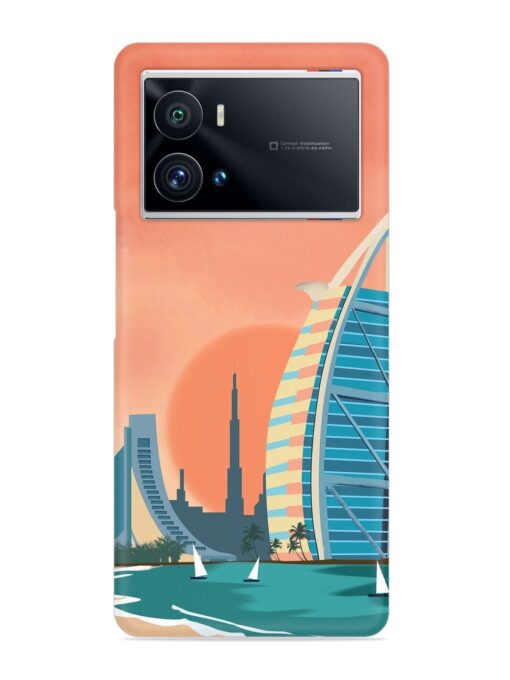 Dubai Architectural Scenery Snap Case for Iqoo 9 Pro Zapvi