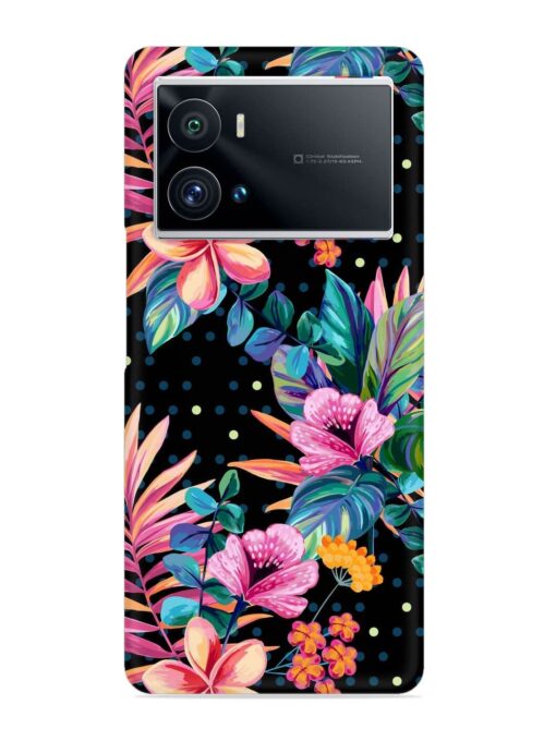 Seamless Floral Pattern Snap Case for Iqoo 9 Pro Zapvi