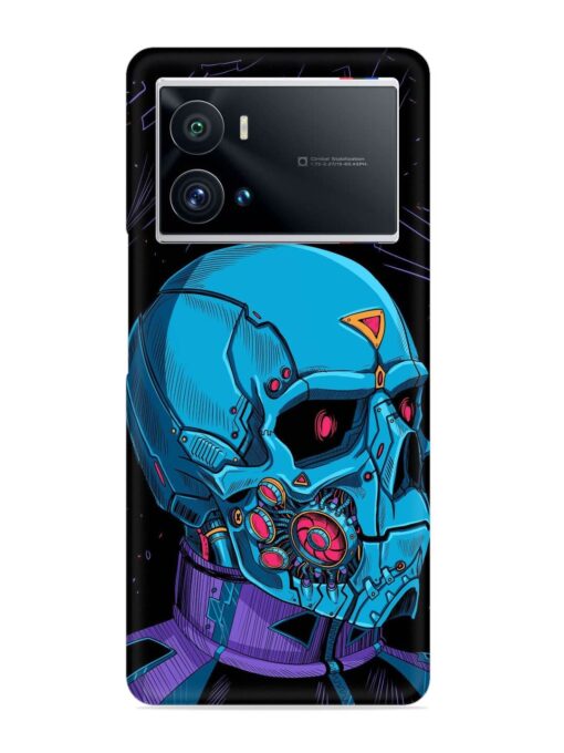 Skull Robo Vector Snap Case for Iqoo 9 Pro Zapvi