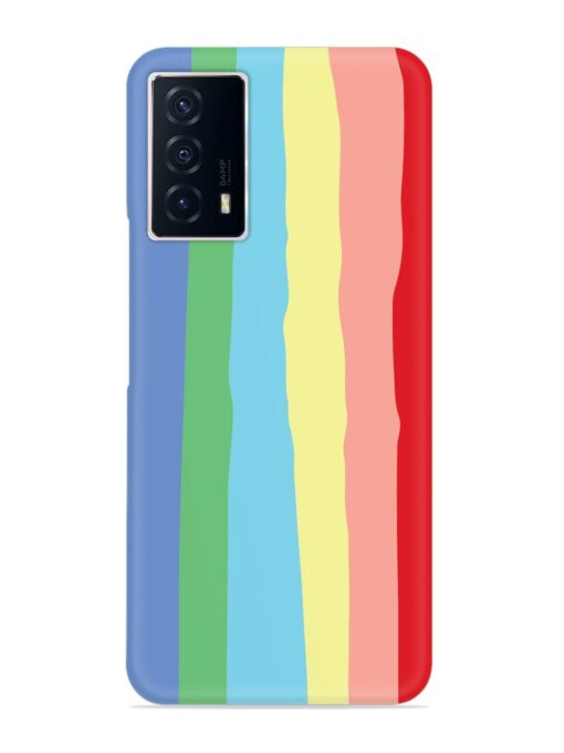 Rainbow Premium Shade Snap Case for Iqoo Z5 (5G) Zapvi