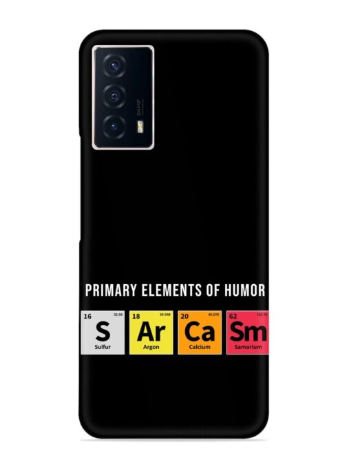 Primary Elements Humor Snap Case for Iqoo Z5 (5G) Zapvi
