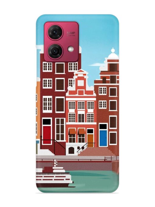 Scenery Architecture Amsterdam Landscape Snap Case for Motorola Moto G84 (5G) Zapvi