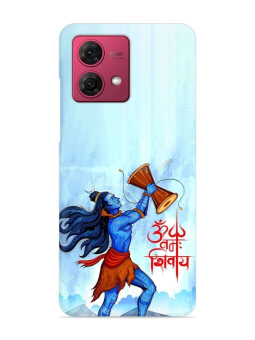 Illustration Lord Shiva Snap Case for Motorola Moto G84 (5G) Zapvi