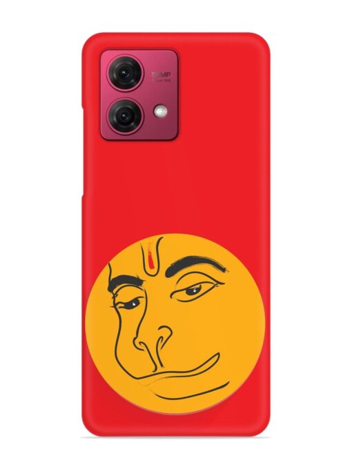 Lord Hanuman Vector Snap Case for Motorola Moto G84 (5G) Zapvi