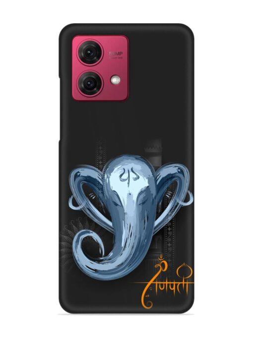 Illustration Lord Ganpati Snap Case for Motorola Moto G84 (5G) Zapvi