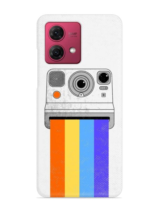 Retro Camera Art Snap Case for Motorola Moto G84 (5G) Zapvi